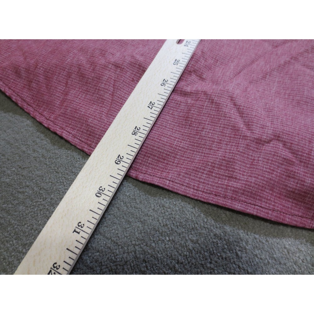 Gerry Mens Shirt Large Red Outdoors Button Up Collared Pockets - Picture 8 of 8